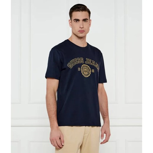 Guess Jeans T-shirt | Regular Fit ze sklepu Gomez Fashion Store w kategorii T-shirty męskie - zdjęcie 184980791
