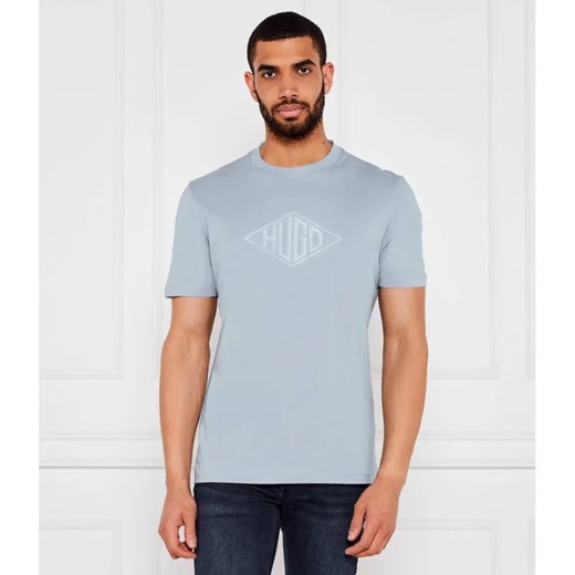 HUGO T-shirt Dalendi | Regular Fit ze sklepu Gomez Fashion Store w kategorii T-shirty męskie - zdjęcie 184980813