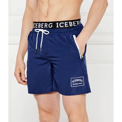 Iceberg Szorty kąpielowe | Regular Fit ze sklepu Gomez Fashion Store w kategorii Kąpielówki - zdjęcie 184980822