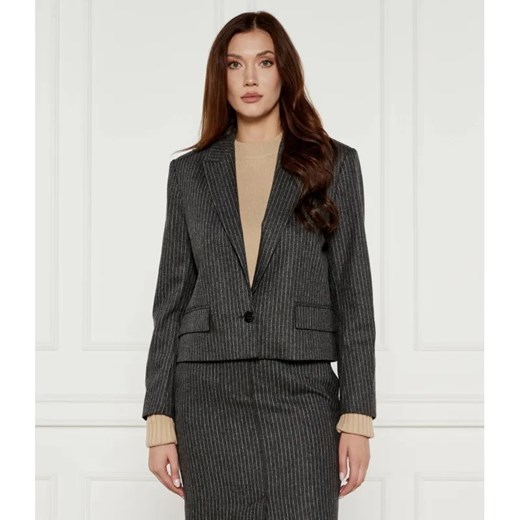 Ba&sh Marynarka ACCEPT | Regular Fit | z dodatkiem wełny ze sklepu Gomez Fashion Store w kategorii Marynarki damskie - zdjęcie 184980862