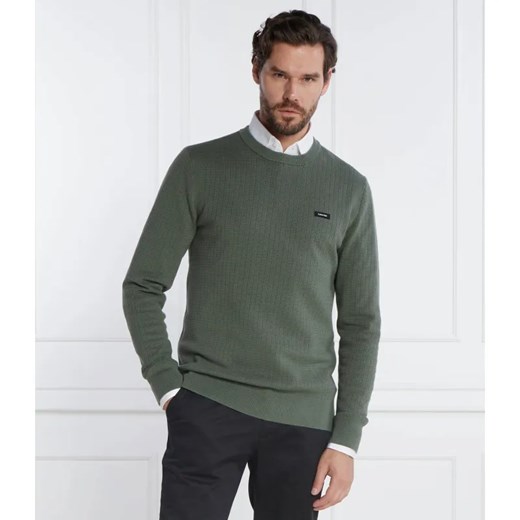 Calvin Klein Sweter | Regular Fit ze sklepu Gomez Fashion Store w kategorii Swetry męskie - zdjęcie 184980881
