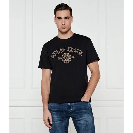 Guess Jeans T-shirt | Regular Fit ze sklepu Gomez Fashion Store w kategorii T-shirty męskie - zdjęcie 184980924
