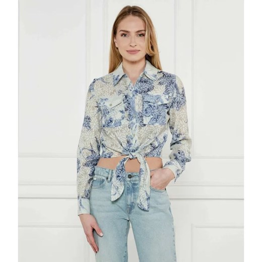 GUESS Koszula ADELAIDE | Cropped Fit ze sklepu Gomez Fashion Store w kategorii Koszule damskie - zdjęcie 184981101