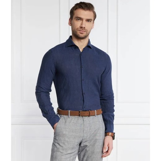 Joop! Lniana koszula 146Pai-W | Slim Fit ze sklepu Gomez Fashion Store w kategorii Koszule męskie - zdjęcie 184981182