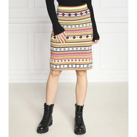 Kenzo Wełniana spódnica ze sklepu Gomez Fashion Store w kategorii Spódnice - zdjęcie 184981192
