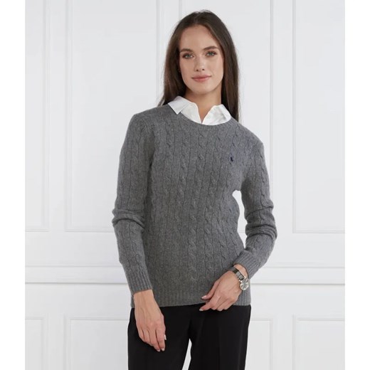POLO RALPH LAUREN Sweter JULIANNA | Slim Fit | z dodatkiem kaszmiru ze sklepu Gomez Fashion Store w kategorii Swetry damskie - zdjęcie 184981284
