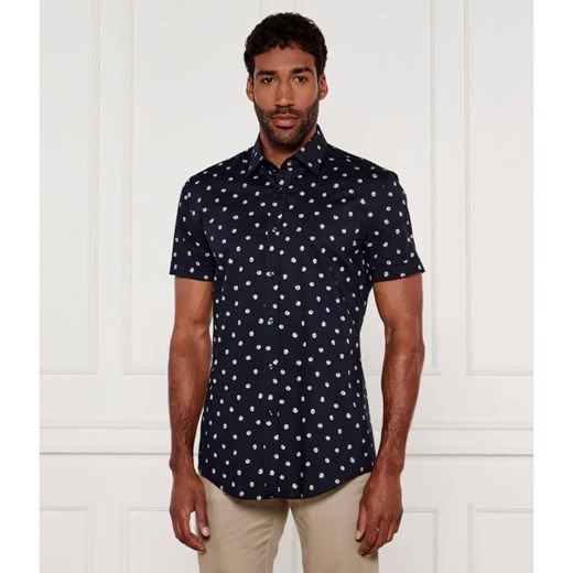 BOSS BLACK Koszula H-HANK-ken-SH-C1 | Slim Fit | stretch ze sklepu Gomez Fashion Store w kategorii Koszule męskie - zdjęcie 184981322