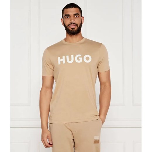 HUGO T-shirt Dulivio | Regular Fit ze sklepu Gomez Fashion Store w kategorii T-shirty męskie - zdjęcie 184981342