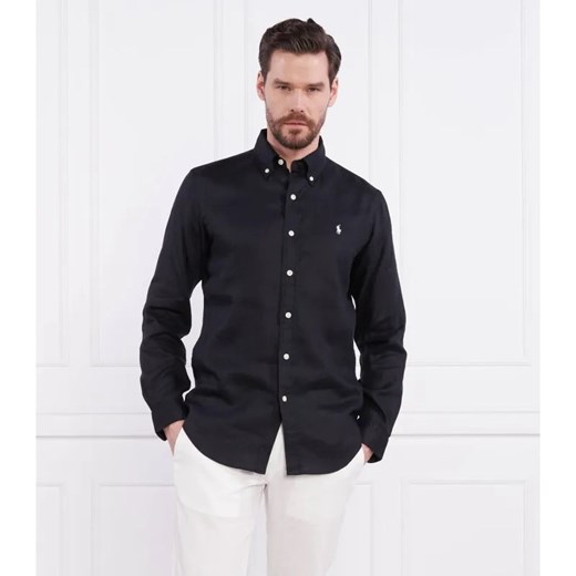 POLO RALPH LAUREN Lniana koszula | Custom fit ze sklepu Gomez Fashion Store w kategorii Koszule męskie - zdjęcie 184981441