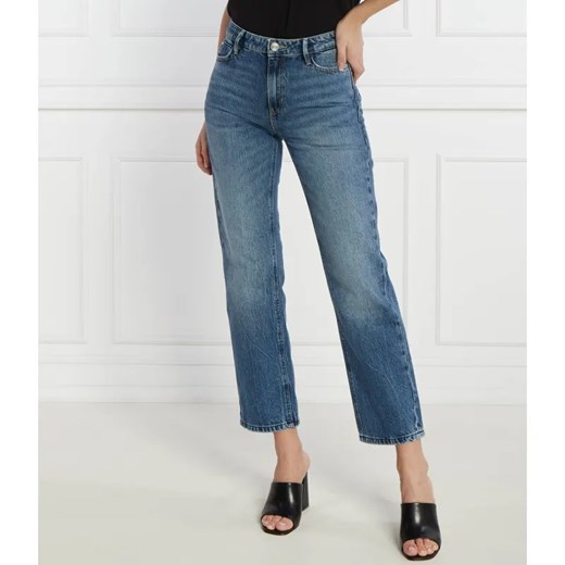 GUESS Jeansy 1981 | Straight fit | high waist ze sklepu Gomez Fashion Store w kategorii Jeansy damskie - zdjęcie 184981444
