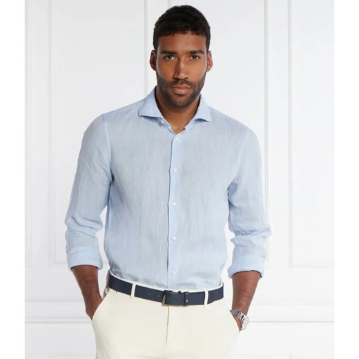 Joop! Lniana koszula 146Pai-W | Slim Fit ze sklepu Gomez Fashion Store w kategorii Koszule męskie - zdjęcie 184981464