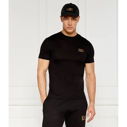 EA7 T-shirt | Slim Fit ze sklepu Gomez Fashion Store w kategorii T-shirty męskie - zdjęcie 184981524
