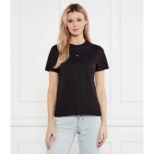 Calvin Klein Jeans T-shirt | Regular Fit ze sklepu Gomez Fashion Store w kategorii Bluzki damskie - zdjęcie 184981554