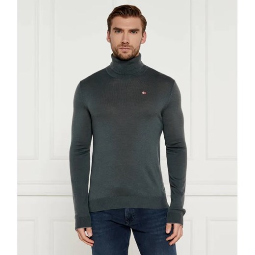 Napapijri Wełniany golf DAMAVAND | Regular Fit ze sklepu Gomez Fashion Store w kategorii Swetry męskie - zdjęcie 184981763