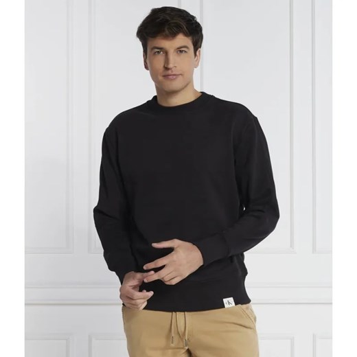 Calvin Klein Jeans Bluza WOVEN TAB | Regular Fit ze sklepu Gomez Fashion Store w kategorii Bluzy męskie - zdjęcie 184981772