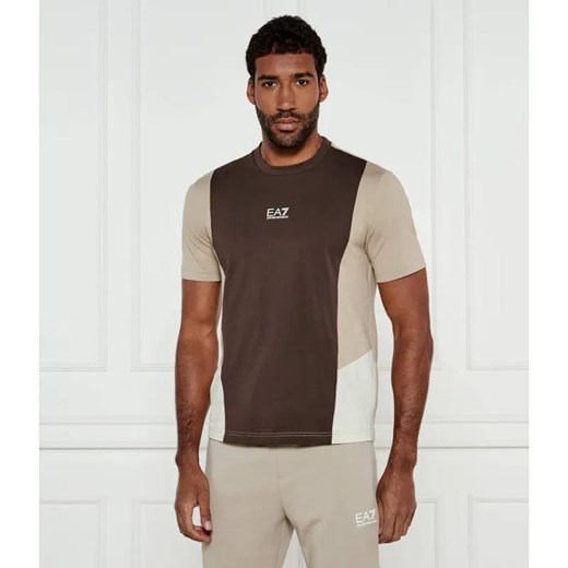 EA7 T-shirt | Regular Fit ze sklepu Gomez Fashion Store w kategorii T-shirty męskie - zdjęcie 184981820