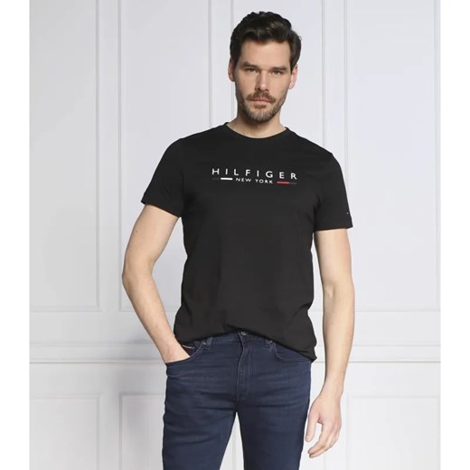 Tommy Hilfiger T-shirt HILFIGER NEW YORK | Slim Fit ze sklepu Gomez Fashion Store w kategorii T-shirty męskie - zdjęcie 184981854