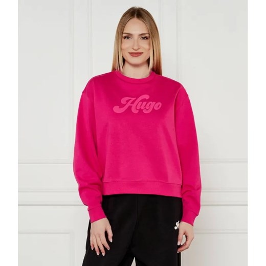 HUGO Bluza Deroxina_3 | Relaxed fit ze sklepu Gomez Fashion Store w kategorii Bluzy damskie - zdjęcie 184981931