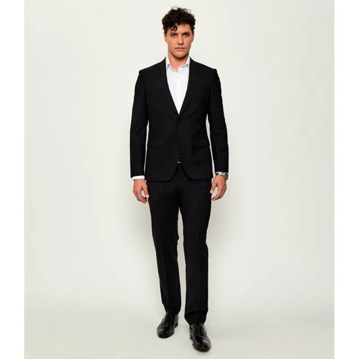 BOSS BLACK Wełniany garnitur H-Huge-2Pcs-224 | Slim Fit ze sklepu Gomez Fashion Store w kategorii Garnitury męskie - zdjęcie 184982041