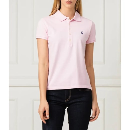 POLO RALPH LAUREN Polo Julie | Slim Fit | pique ze sklepu Gomez Fashion Store w kategorii Bluzki damskie - zdjęcie 184982053