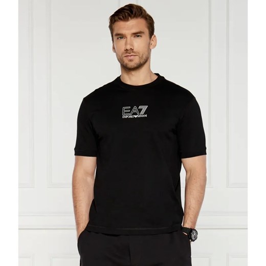 EA7 T-shirt | Regular Fit ze sklepu Gomez Fashion Store w kategorii T-shirty męskie - zdjęcie 184982074