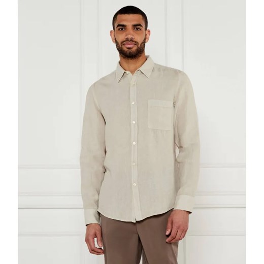BOSS ORANGE Lniana koszula Relegant_6 | Regular Fit ze sklepu Gomez Fashion Store w kategorii Koszule męskie - zdjęcie 184982123