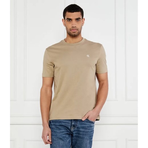 Calvin Klein Jeans T-shirt SERIF | Regular Fit ze sklepu Gomez Fashion Store w kategorii T-shirty męskie - zdjęcie 184982153