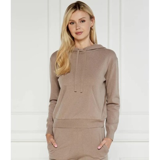 MM Wełniana bluza TURTLEDOVE | Regular Fit | z dodatkiem kaszmiru ze sklepu Gomez Fashion Store w kategorii Bluzy damskie - zdjęcie 184982163