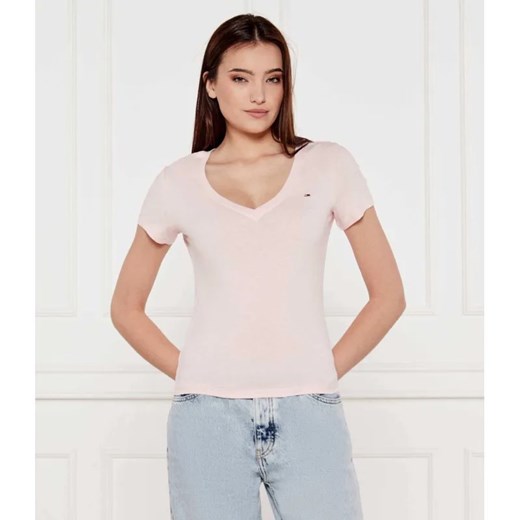 Tommy Jeans T-shirt | Slim Fit ze sklepu Gomez Fashion Store w kategorii Bluzki damskie - zdjęcie 184982302