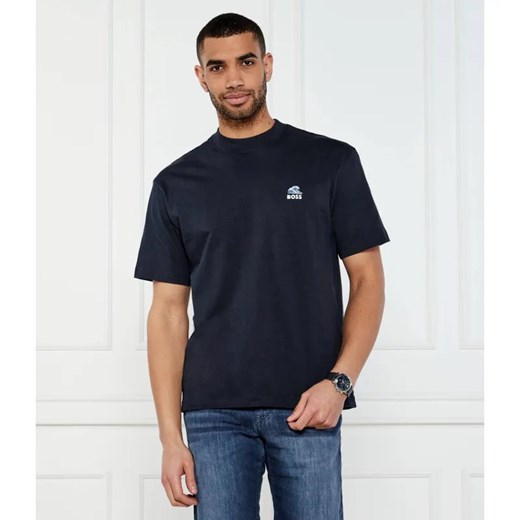 BOSS ORANGE T-shirt Te_numbers | Loose fit ze sklepu Gomez Fashion Store w kategorii T-shirty męskie - zdjęcie 184982353