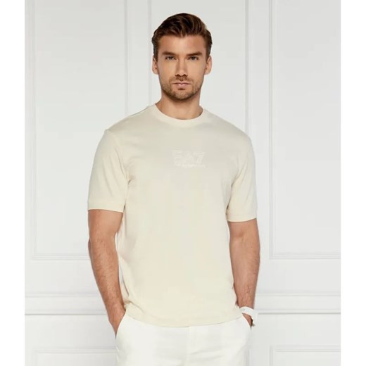 EA7 T-shirt | Regular Fit ze sklepu Gomez Fashion Store w kategorii T-shirty męskie - zdjęcie 184982411