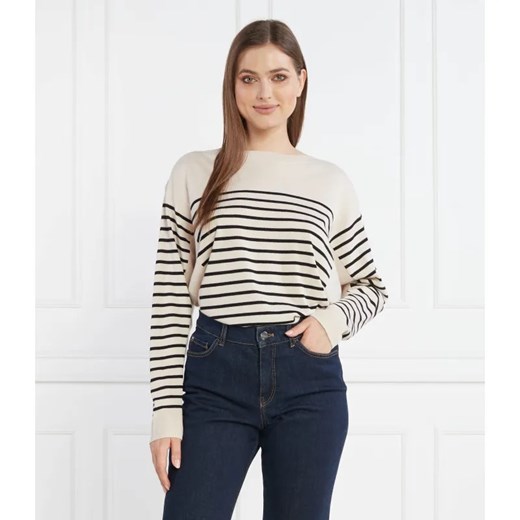 Marc Cain Sweter | Oversize fit | z dodatkiem wełny i kaszmiru ze sklepu Gomez Fashion Store w kategorii Swetry damskie - zdjęcie 184982430
