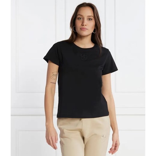 Pinko T-shirt | Regular Fit ze sklepu Gomez Fashion Store w kategorii Bluzki damskie - zdjęcie 184982503