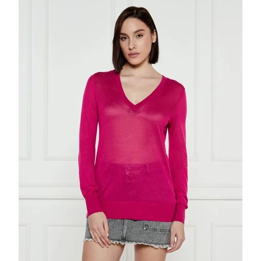 Michael Kors Sweter | z dodatkiem jedwabiu ze sklepu Gomez Fashion Store w kategorii Swetry damskie - zdjęcie 184982660