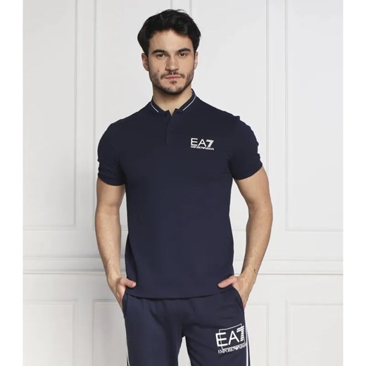 EA7 Polo | Regular Fit ze sklepu Gomez Fashion Store w kategorii T-shirty męskie - zdjęcie 184982662