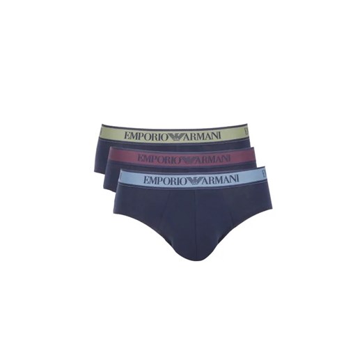 Emporio Armani Slipy 3-pack ze sklepu Gomez Fashion Store w kategorii Majtki męskie - zdjęcie 184982704