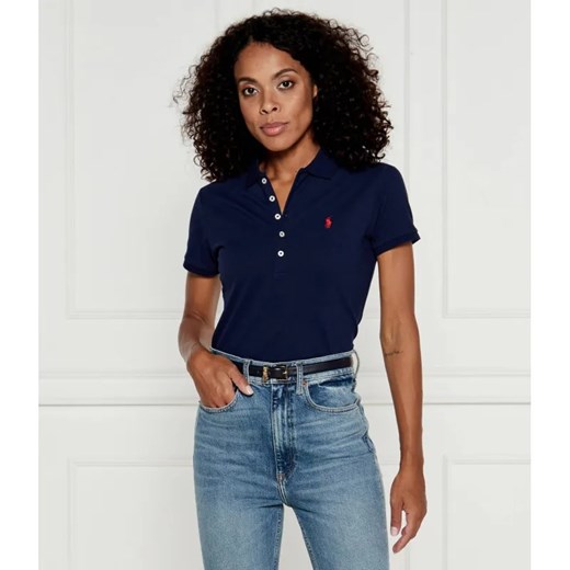 POLO RALPH LAUREN Polo Julie | Slim Fit | pique ze sklepu Gomez Fashion Store w kategorii Bluzki damskie - zdjęcie 184982733