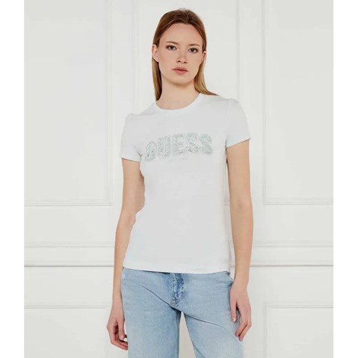 GUESS T-shirt | Slim Fit ze sklepu Gomez Fashion Store w kategorii Bluzki damskie - zdjęcie 184982744
