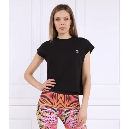 Plein Sport T-shirt | Cropped Fit ze sklepu Gomez Fashion Store w kategorii Bluzki damskie - zdjęcie 184982812