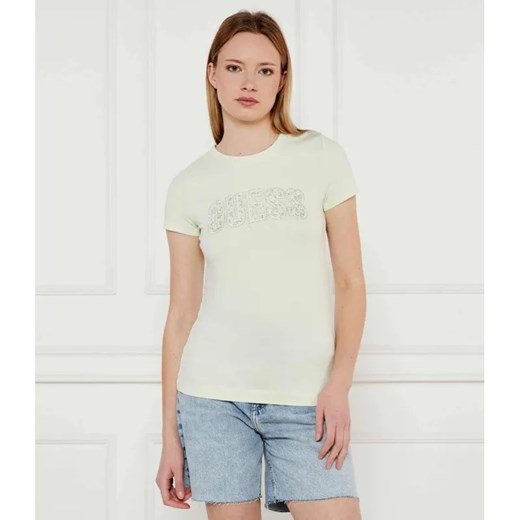 GUESS T-shirt | Slim Fit ze sklepu Gomez Fashion Store w kategorii Bluzki damskie - zdjęcie 184982943