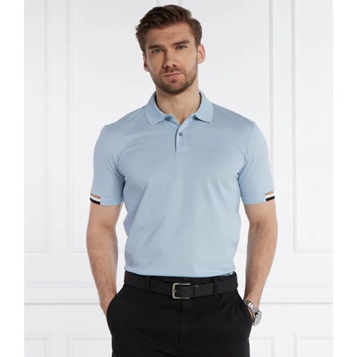 BOSS BLACK Polo Parlay 147 | Regular Fit | mercerised ze sklepu Gomez Fashion Store w kategorii T-shirty męskie - zdjęcie 184982991