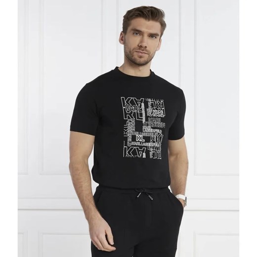 Karl Lagerfeld T-shirt | Regular Fit ze sklepu Gomez Fashion Store w kategorii T-shirty męskie - zdjęcie 184983042