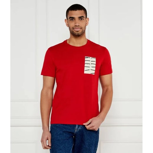 Calvin Klein Jeans T-shirt SERIF BOX GRAPHIC | Regular Fit ze sklepu Gomez Fashion Store w kategorii T-shirty męskie - zdjęcie 184983102
