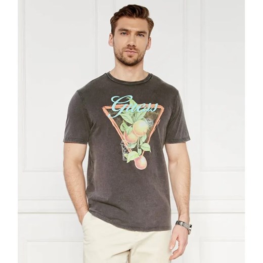 GUESS T-shirt PARADISE | Regular Fit ze sklepu Gomez Fashion Store w kategorii T-shirty męskie - zdjęcie 184983110
