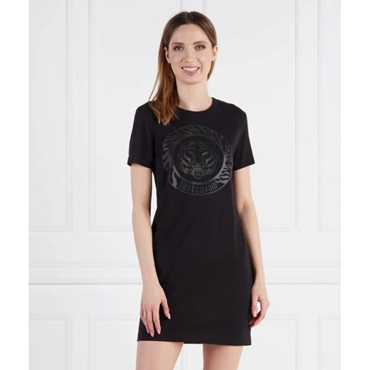 Just Cavalli Sukienka TIGER ROUND RUBBER ze sklepu Gomez Fashion Store w kategorii Sukienki - zdjęcie 184983202