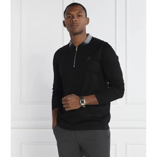 Karl Lagerfeld Polo LS | Regular Fit ze sklepu Gomez Fashion Store w kategorii T-shirty męskie - zdjęcie 184983223