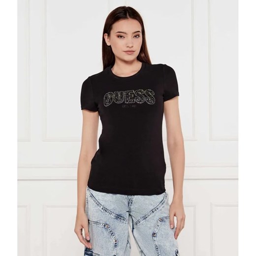 GUESS T-shirt | Slim Fit ze sklepu Gomez Fashion Store w kategorii Bluzki damskie - zdjęcie 184983300