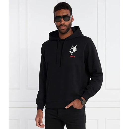 HUGO Bluza Dammico | Regular Fit ze sklepu Gomez Fashion Store w kategorii Bluzy męskie - zdjęcie 184983412