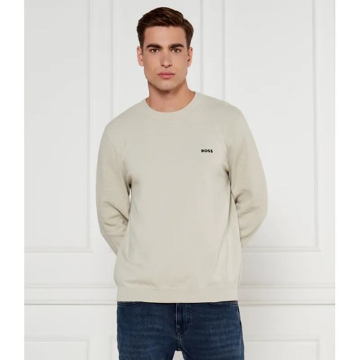 BOSS GREEN Sweter Momentum-X_CN | Regular Fit | z dodatkiem wełny ze sklepu Gomez Fashion Store w kategorii Swetry męskie - zdjęcie 184983470