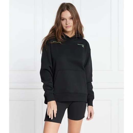 Calvin Klein Jeans Bluza BACK HYPER REAL | Loose fit ze sklepu Gomez Fashion Store w kategorii Bluzy damskie - zdjęcie 184983533